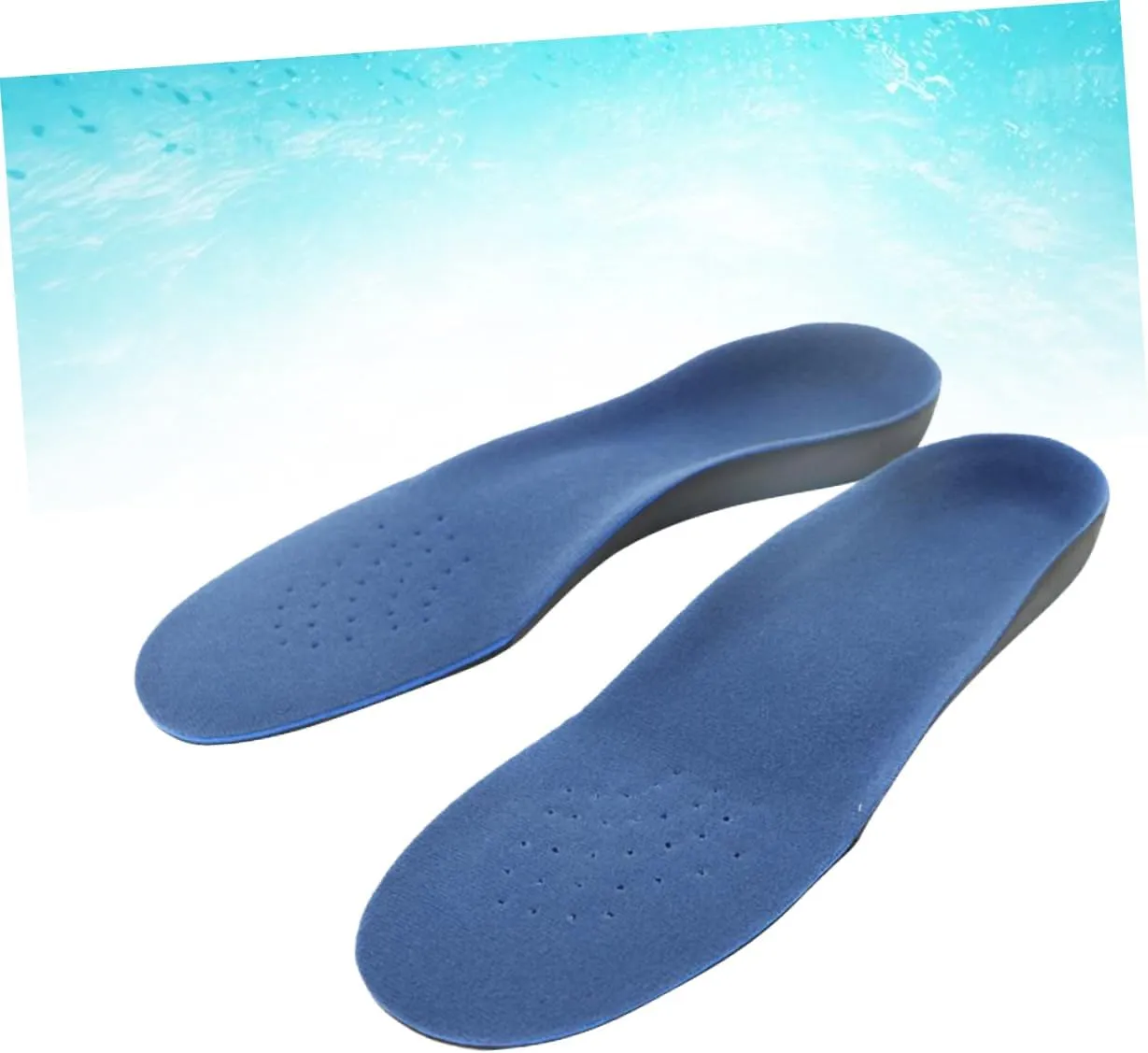 1 Pair Flat Foot Correcting Insoles for Flatfoot Arch Support Shoe Pads Comfortable Damping Cushion for Casual Shoes Sneakers for Running Hiking Basketball Men Women