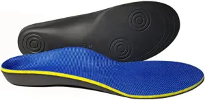 1 Pair Flatfoot Correction Insoles Unisex Arch Support for Women Men Arch Orthotic Pads Cuttable Shoe Cushions Size s for Basketball Running Hiking
