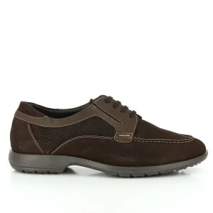 24 Hrs 10087 Brown Lace Up Men's Shoes