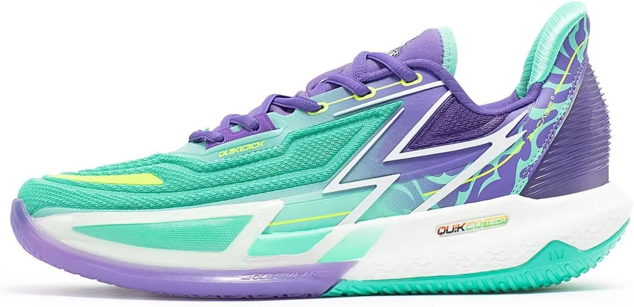 361° BIG3 4.0 Quick PRO Basketball Shoes for Men Breathable Outdoor Sneakers Cushion,Anti Slip Practice Student Sports Shoes for Teens and Adults,Zapatillas de baloncesto Hombre