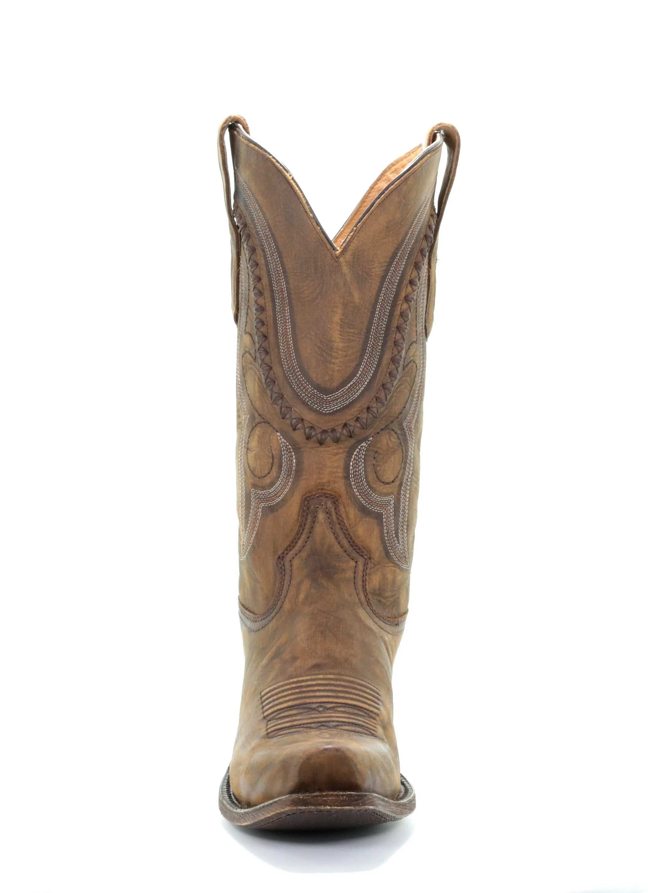 A3479 - D Corral gold western cowboy leather boots for men