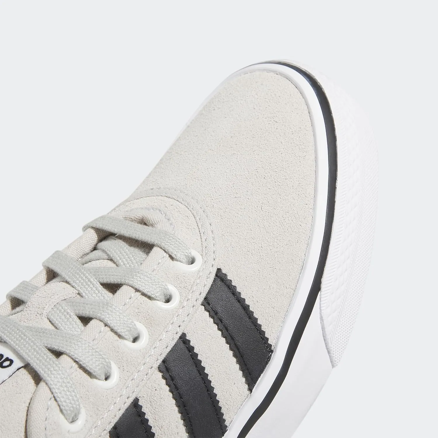 adidas Mens Adi Ease Skate Skate Sneakers Shoes - Grey, Off White