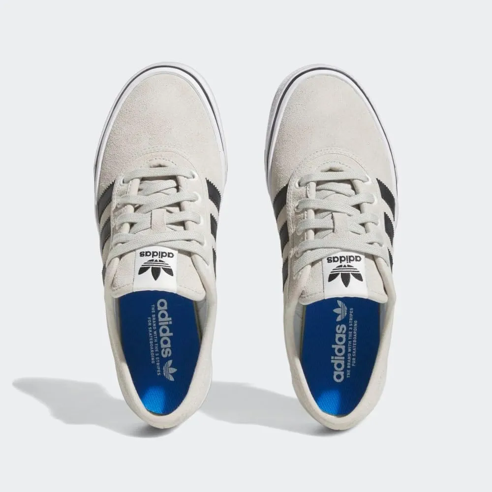 adidas Mens Adi Ease Skate Skate Sneakers Shoes - Grey, Off White