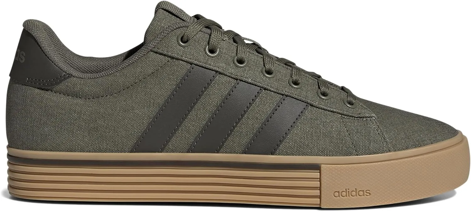adidas Mens Daily 4.0 Lace Up Sneakers Shoes Casual - Red