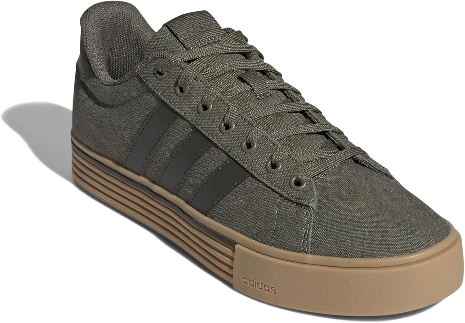adidas Mens Daily 4.0 Lace Up Sneakers Shoes Casual - Red