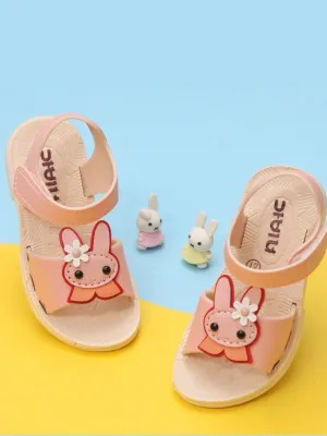 Adorable Bunny Detail Sandals