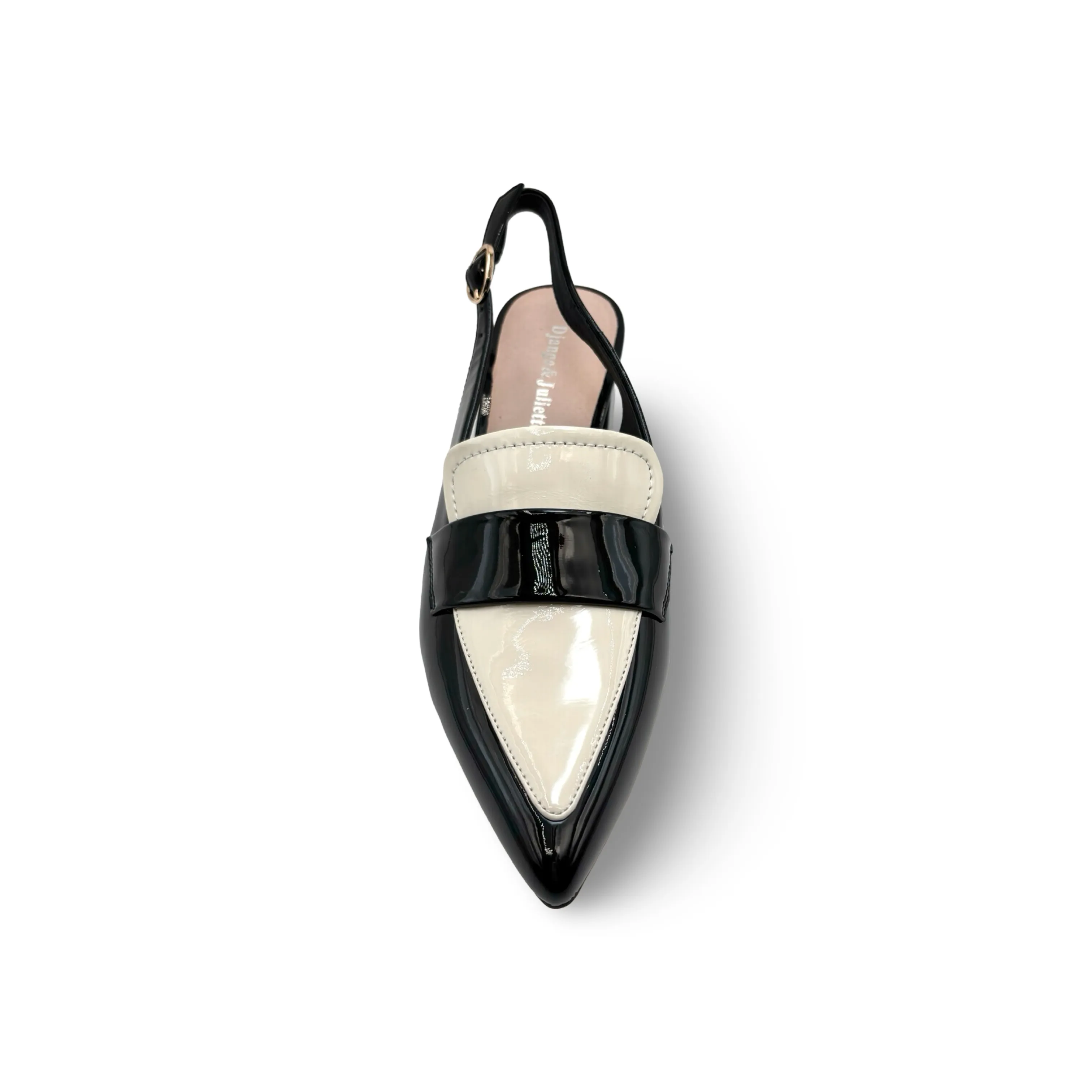 Aiday Black/Ivory Slingback