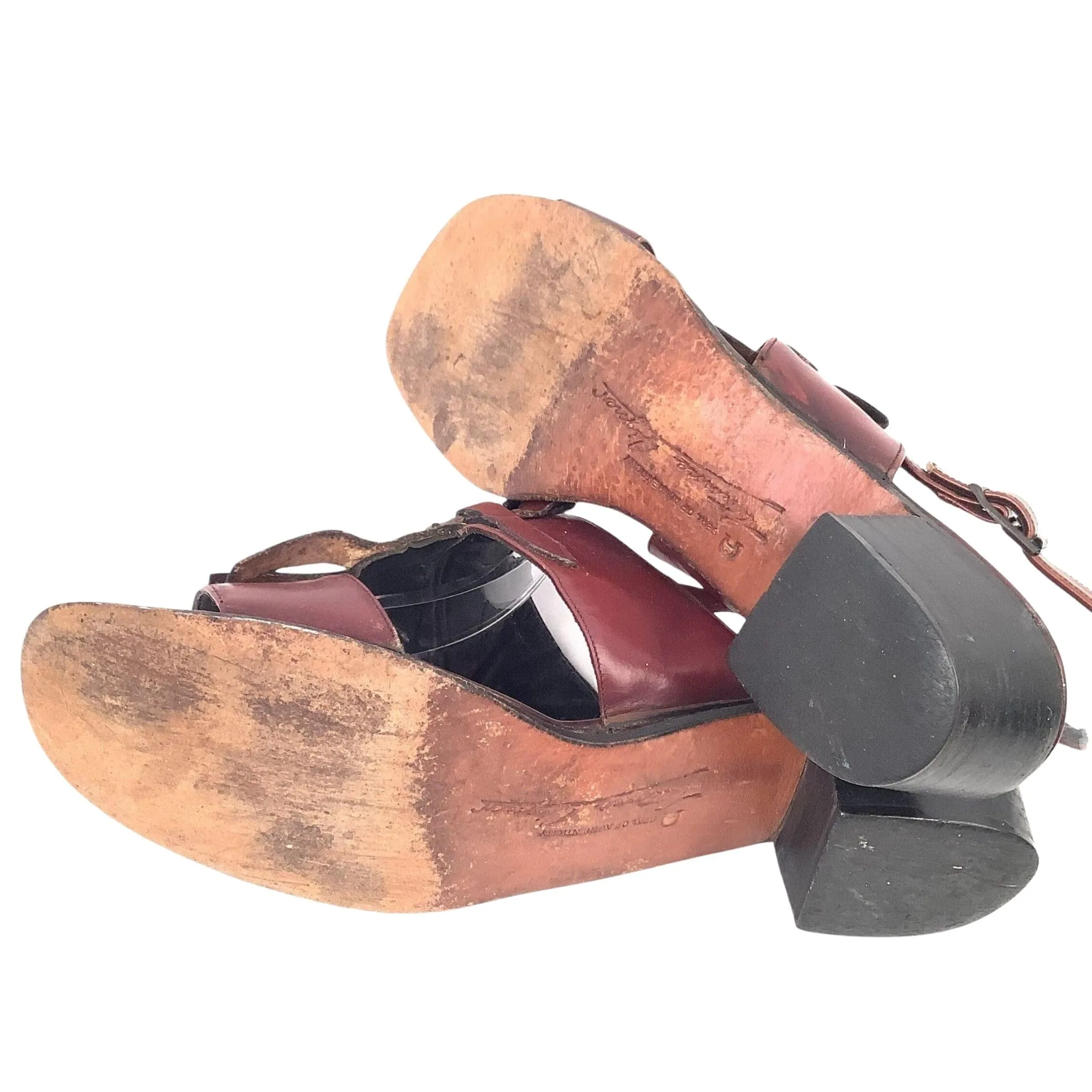 Aigner Kiltie Sandals
