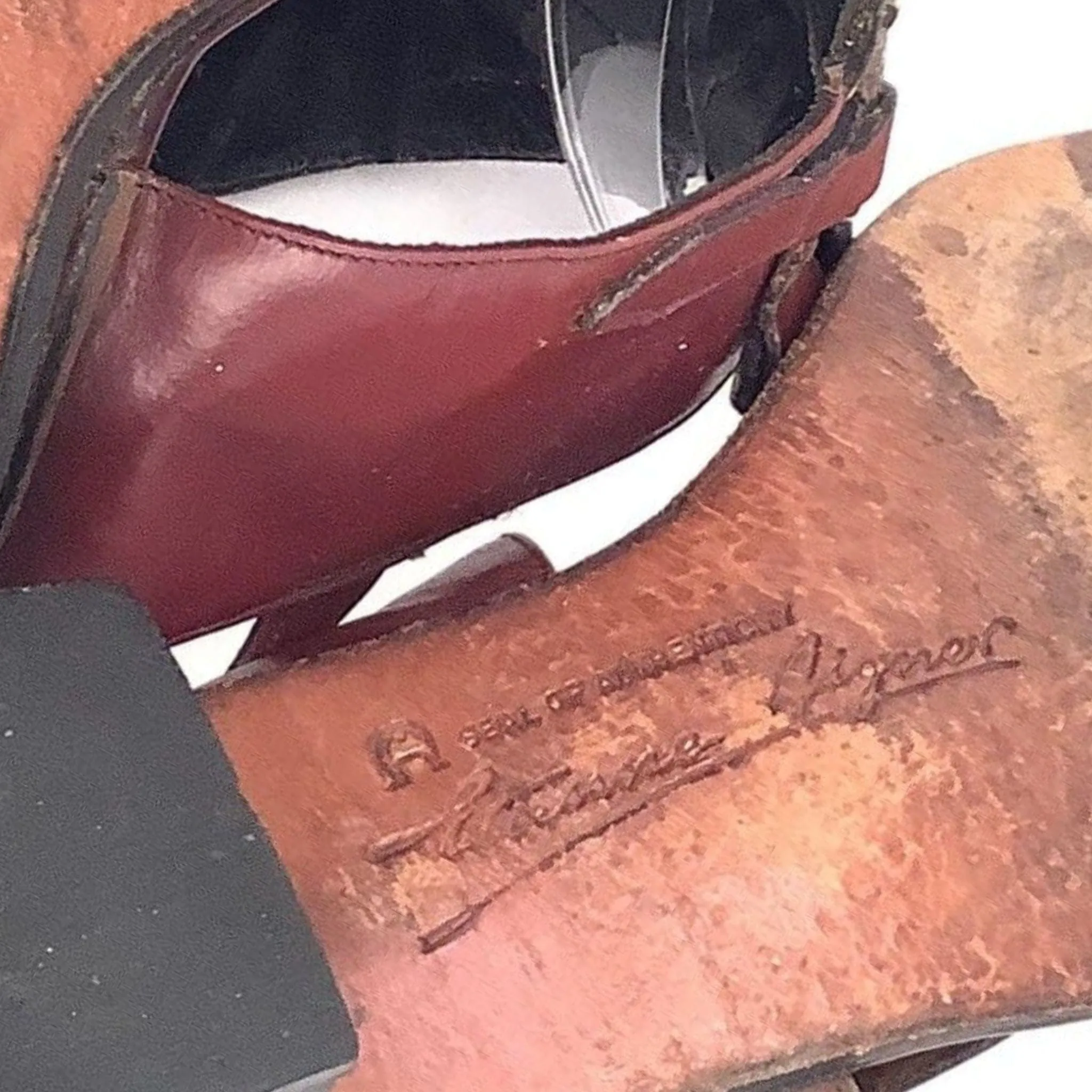 Aigner Kiltie Sandals