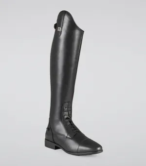 Anima Ladies Synthetic Field Tall Riding Boot Black (Wide Calf)