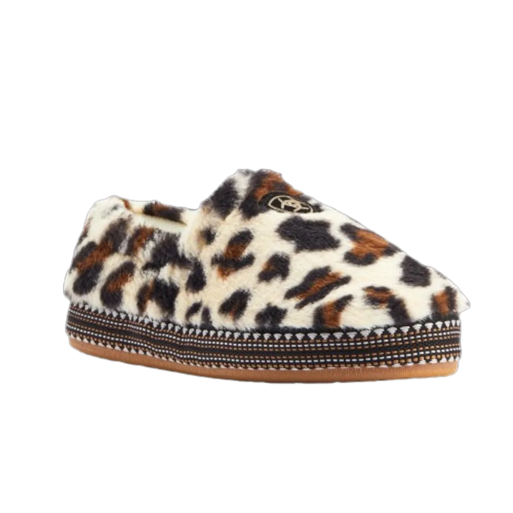AR2271 Ariat Women's Snuggle Slipper - Leopard