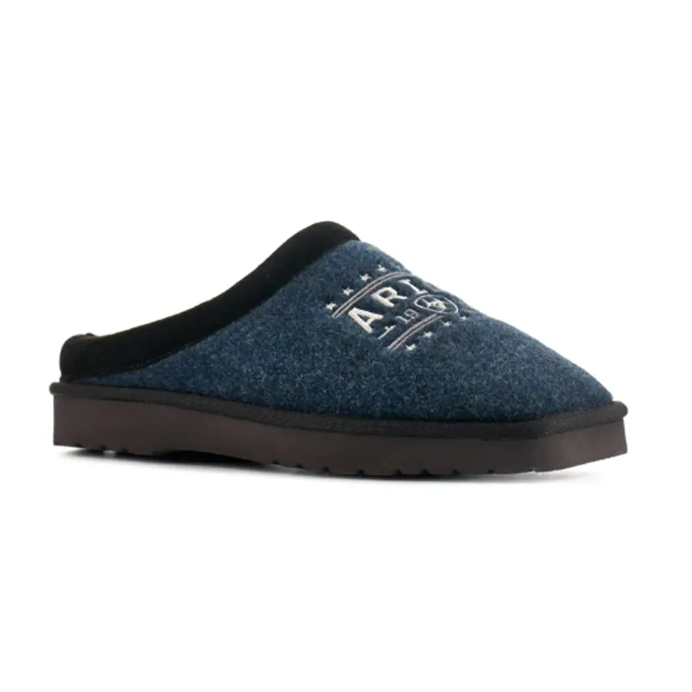 AR2691 Ariat Men's 93 Liberty Wool Slippers - Navy