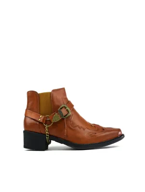 Archie Low Top Cowboy Boot Tan