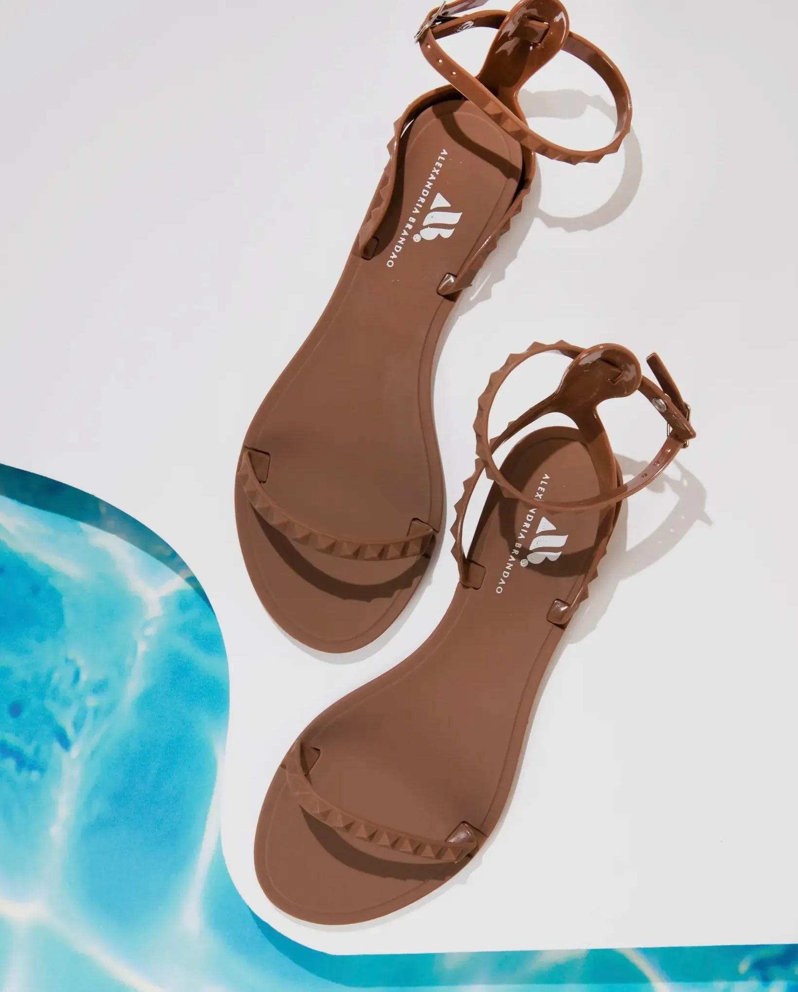 Aria Matte Brown Women’s Sandals