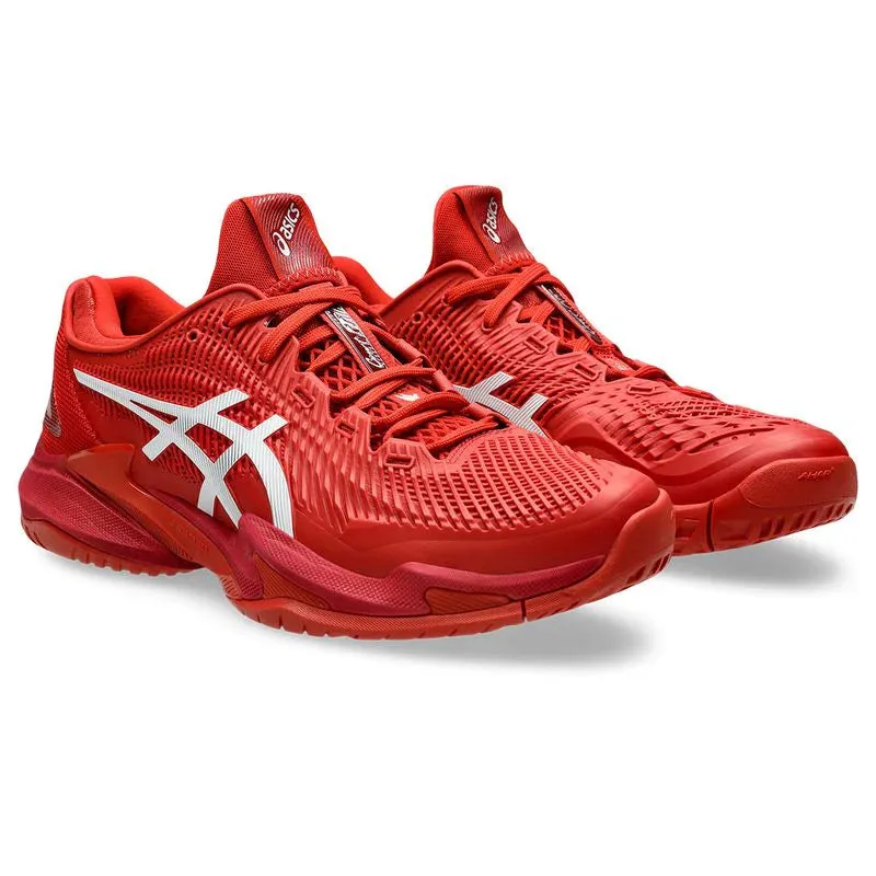 ASICS COURT FF 3 NOVAK - RUST/WHITE
