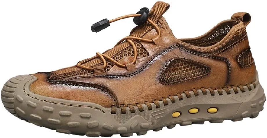 Asifn Men's Casual Shoes Lightweight Breathable Low-Top Mesh Sports Shoes Gym Outdoor Non-Slip Wear-Resistant Training Shoes