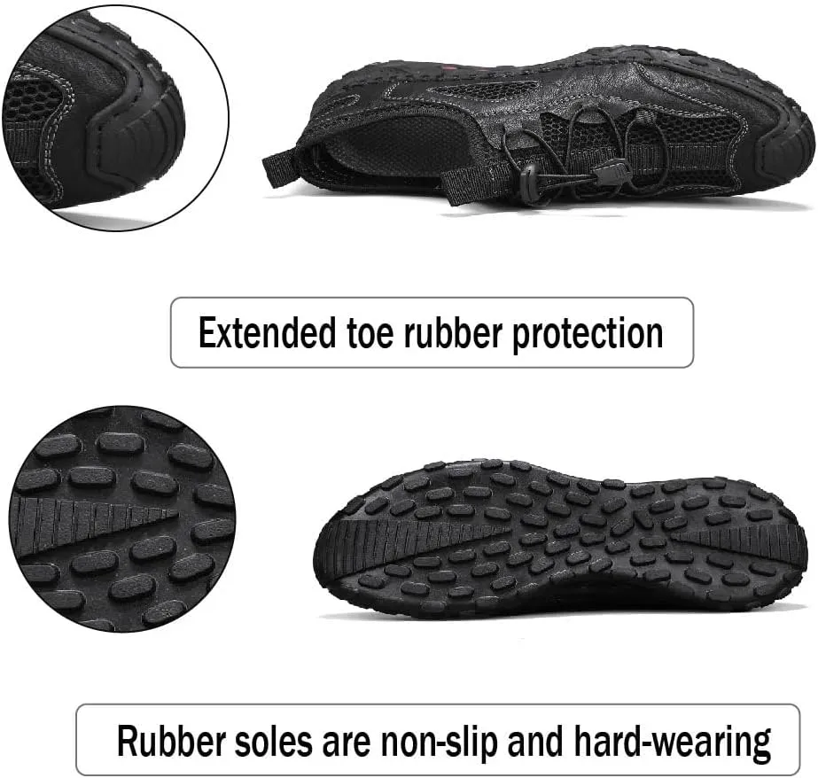 Asifn Men's Casual Shoes Lightweight Breathable Low-Top Mesh Sports Shoes Gym Outdoor Non-Slip Wear-Resistant Training Shoes