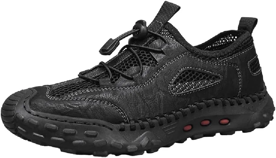 Asifn Men's Casual Shoes Lightweight Breathable Low-Top Mesh Sports Shoes Gym Outdoor Non-Slip Wear-Resistant Training Shoes