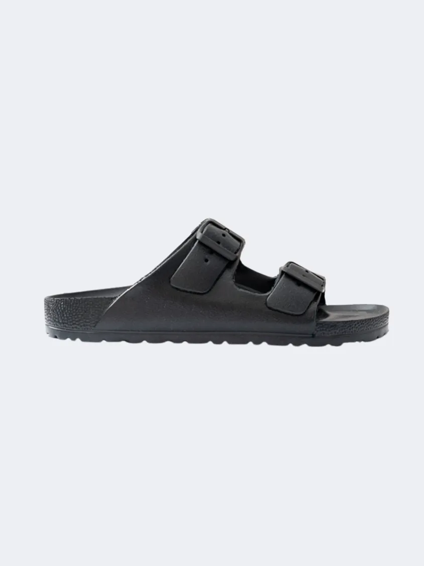 Ateneo Men Beach Slippers Black