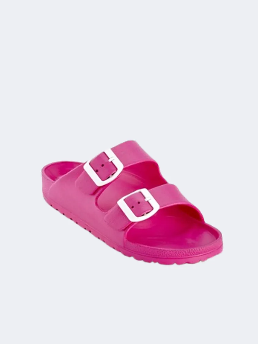 Ateneo Women Beach Slippers Fuschia