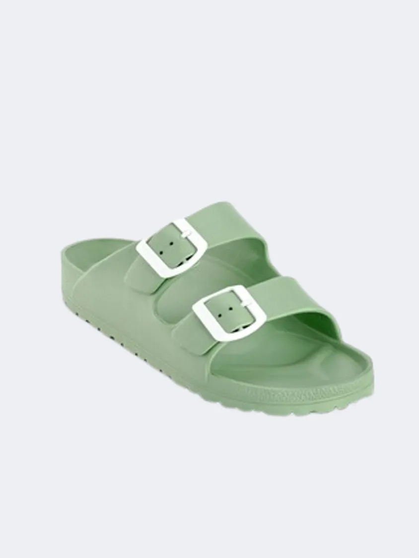 Ateneo Women Beach Slippers Menta