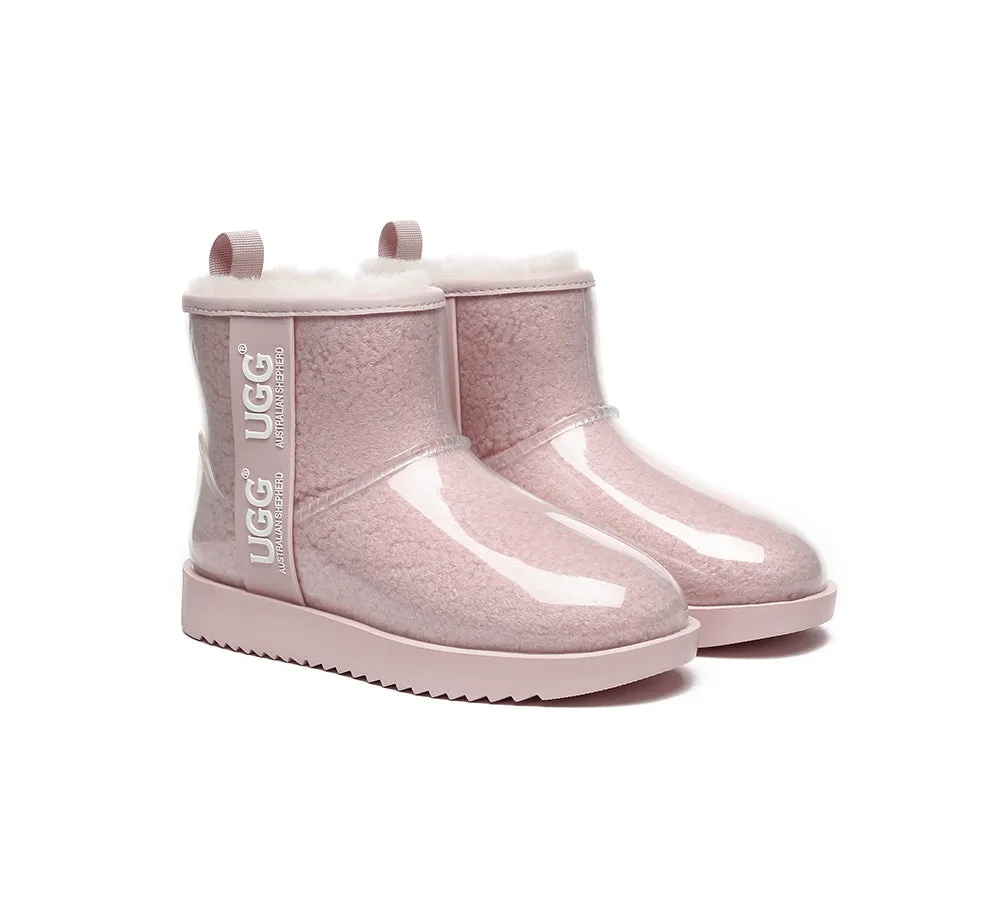AUSTRALIAN SHEPHERD® UGG Boots Women Clear Waterproof Shearling Coated Classic