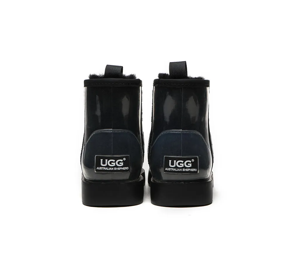 AUSTRALIAN SHEPHERD® UGG Boots Women Clear Waterproof Shearling Coated Classic