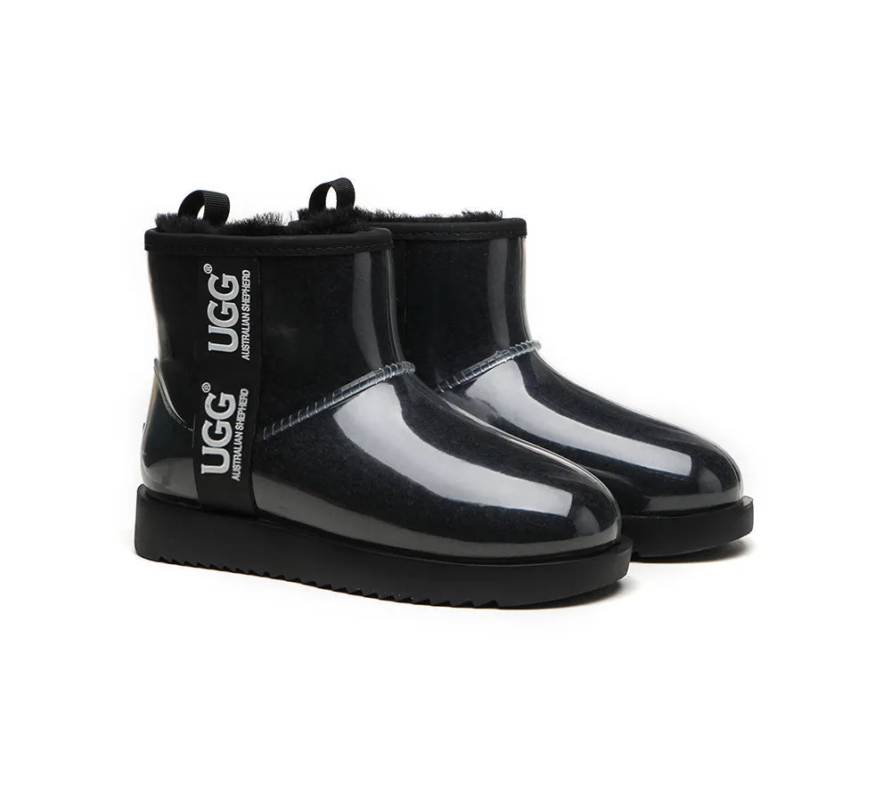 AUSTRALIAN SHEPHERD® UGG Boots Women Clear Waterproof Shearling Coated Classic
