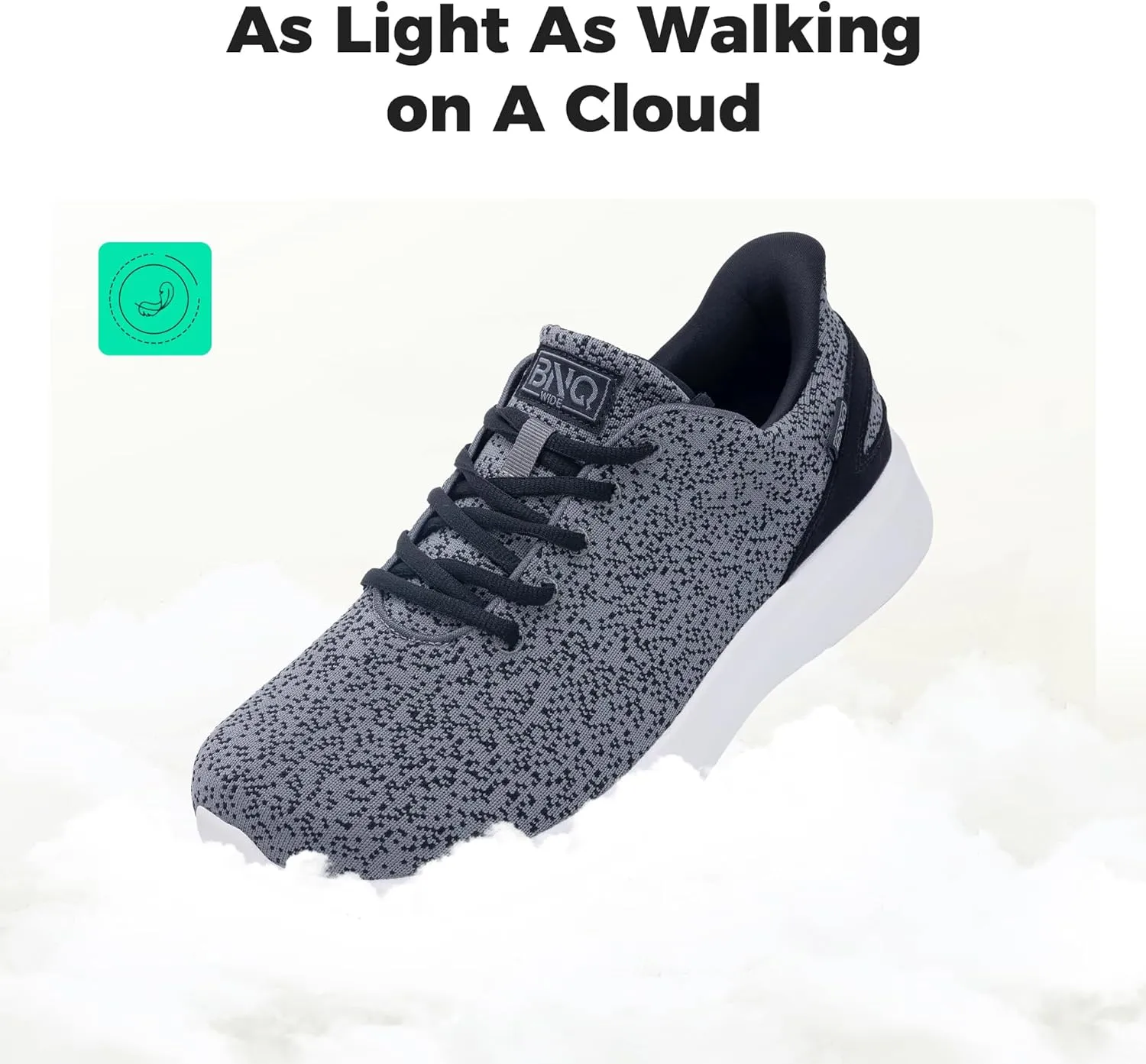 Autper Men's Wide Toe Box Minimalist Barefoot Sneakers Zero Drop Sole Slip On Walking Shoes Comfortable Wide Width Tennis Shoes for Man Size 7-12