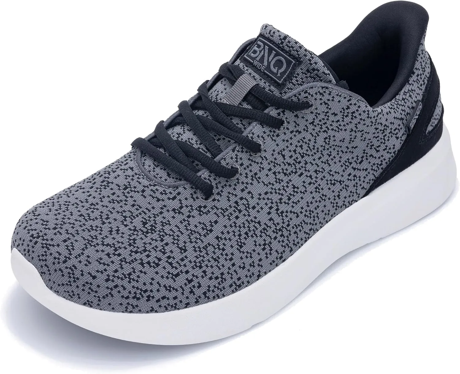 Autper Men's Wide Toe Box Minimalist Barefoot Sneakers Zero Drop Sole Slip On Walking Shoes Comfortable Wide Width Tennis Shoes for Man Size 7-12
