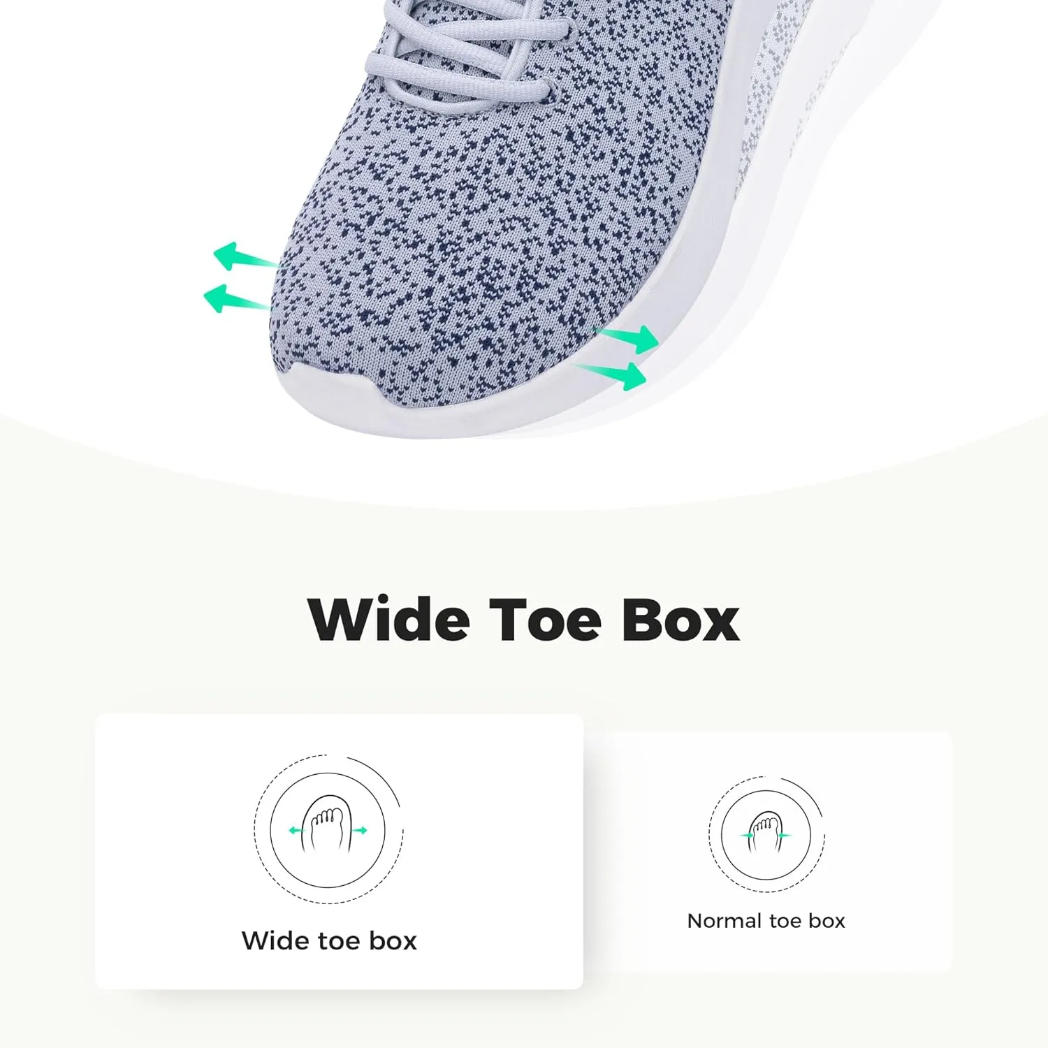 Autper Men's Wide Toe Box Minimalist Barefoot Sneakers Zero Drop Sole Slip On Walking Shoes Comfortable Wide Width Tennis Shoes for Man Size 7-12