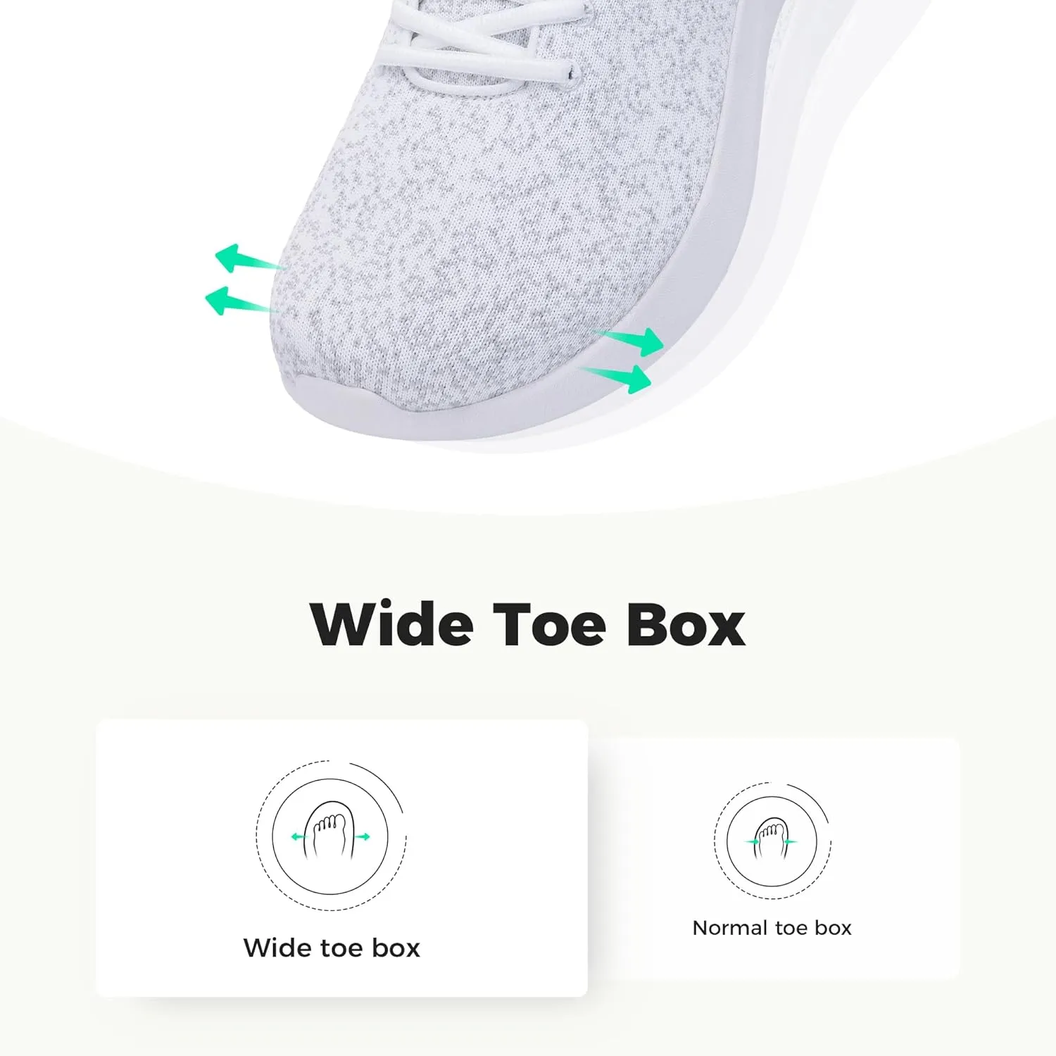 Autper Men's Wide Toe Box Minimalist Barefoot Sneakers Zero Drop Sole Slip On Walking Shoes Comfortable Wide Width Tennis Shoes for Man Size 7-12