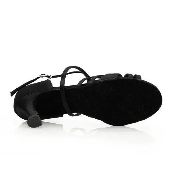 Ayla - 3.5" Latin Dance Heels By Vivaz