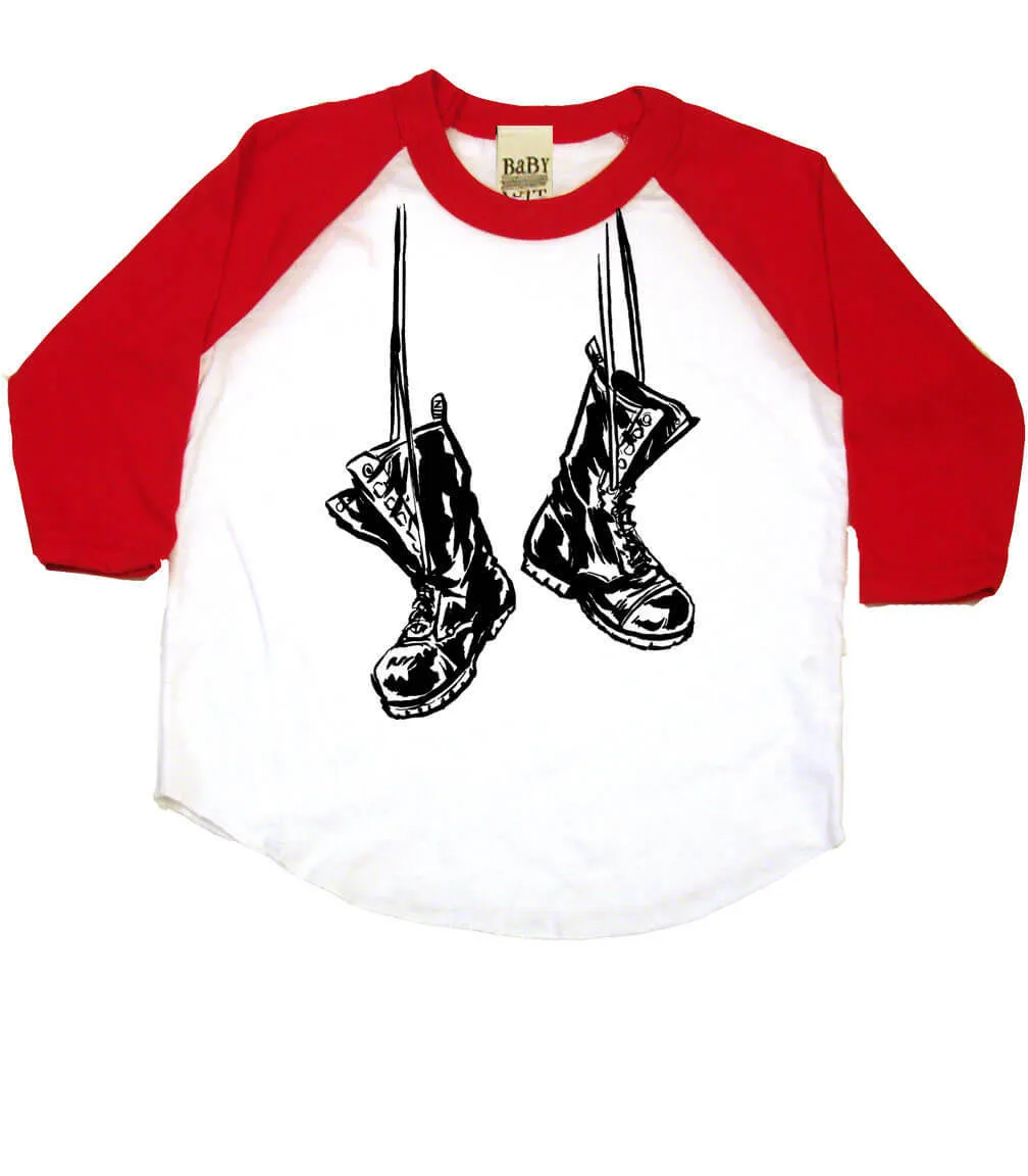 Baby Combat Boots Toddler Shirt