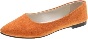Ballet Flats Shoes for Women Summer Dressy Comfortable Slip on Flat Pointed Toe Shoes for Women Mary Jane Shoe Womens Flats