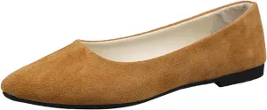 Ballet Flats Shoes for Women Summer Dressy Comfortable Slip on Flat Pointed Toe Shoes for Women Mary Jane Shoe Womens Flats