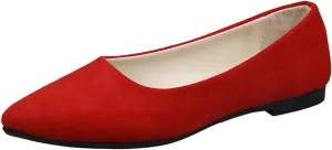 Ballet Flats Shoes for Women Summer Dressy Comfortable Slip on Flat Pointed Toe Shoes for Women Mary Jane Shoe Womens Flats