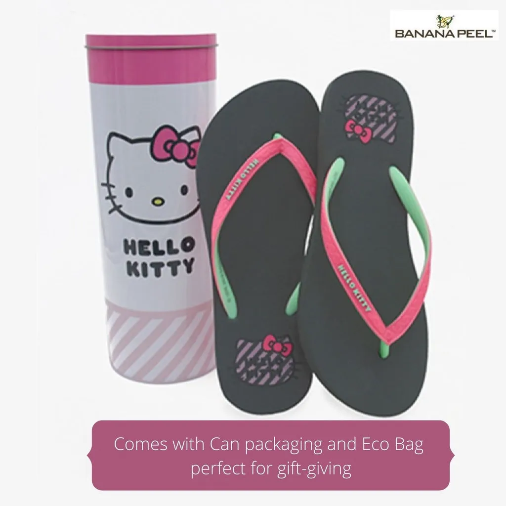 Banana Peel Girls Slippers Kids - Iconic Sweet Collection with Can