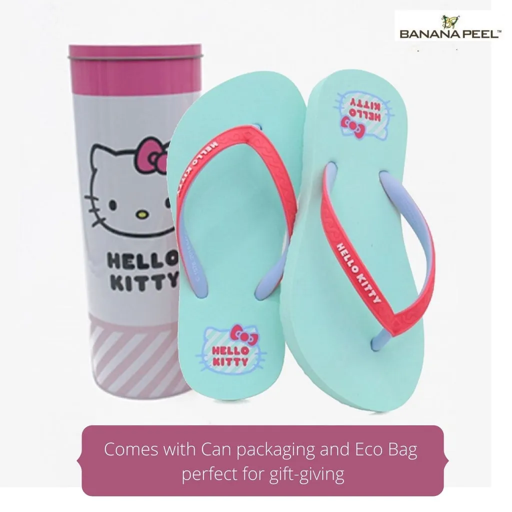 Banana Peel Girls Slippers Kids - Iconic Sweet Collection with Can