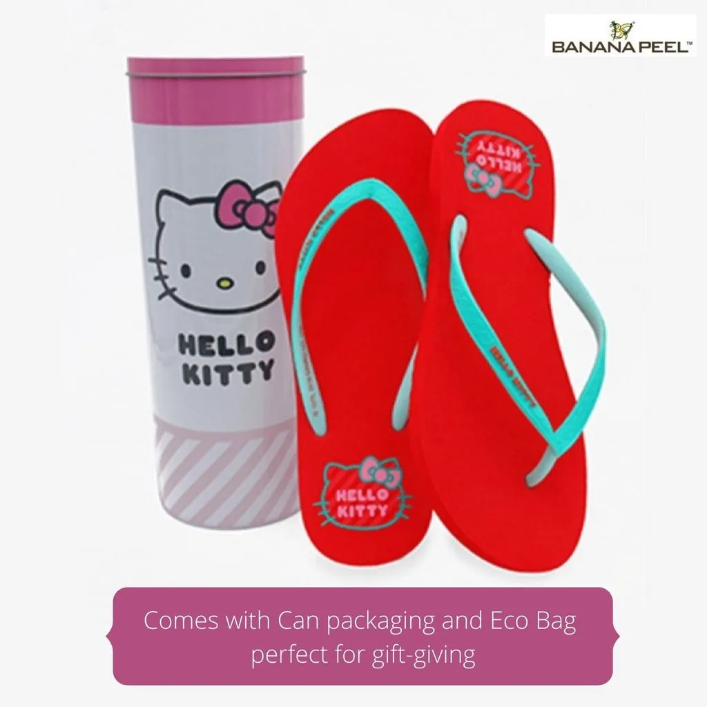 Banana Peel Girls Slippers Kids - Iconic Sweet Collection with Can