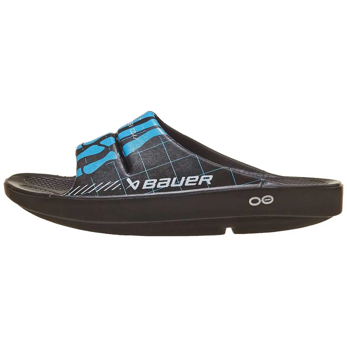 Bauer OOFOS NG Sport Slide Skeleton Sandals