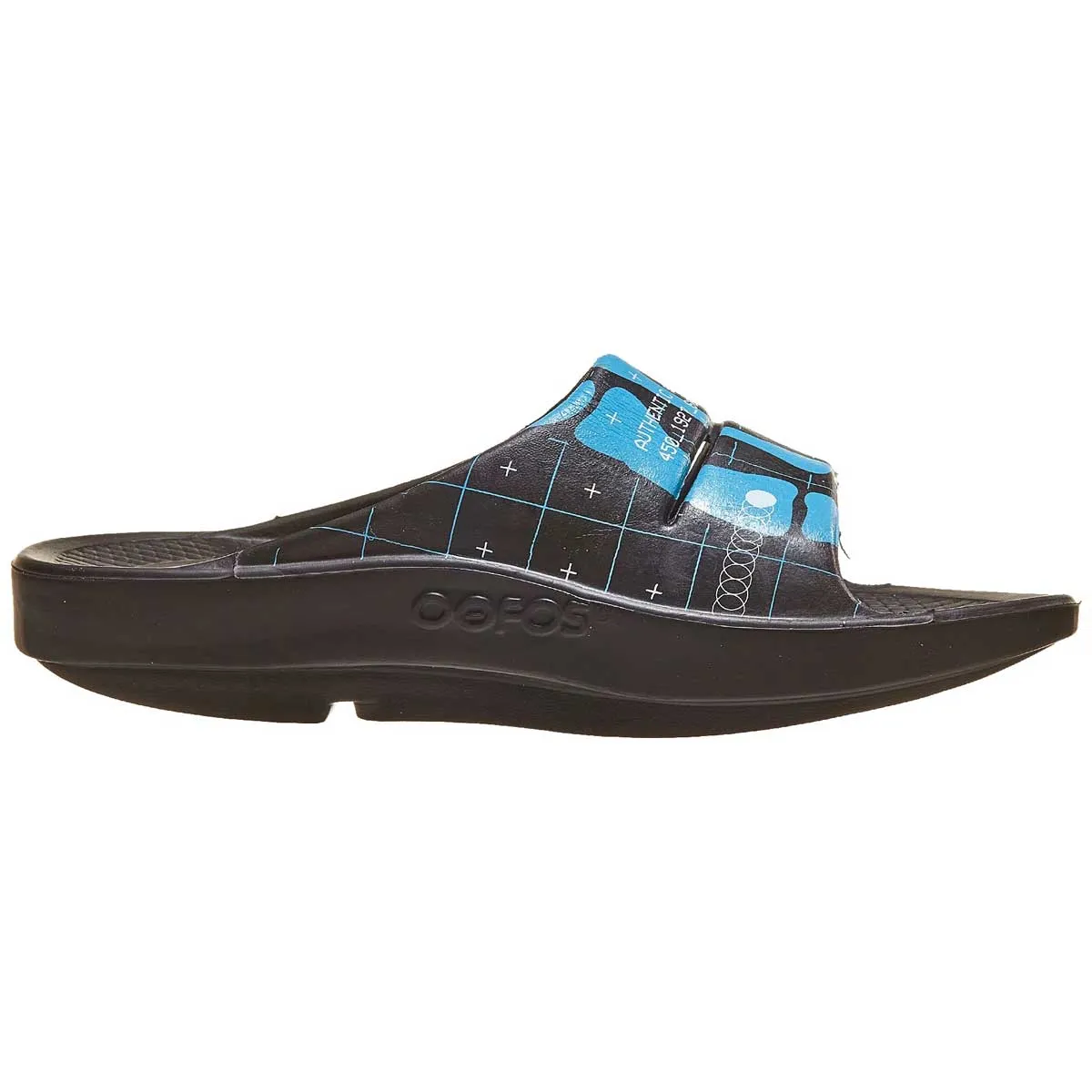 Bauer OOFOS NG Sport Slide Skeleton Sandals