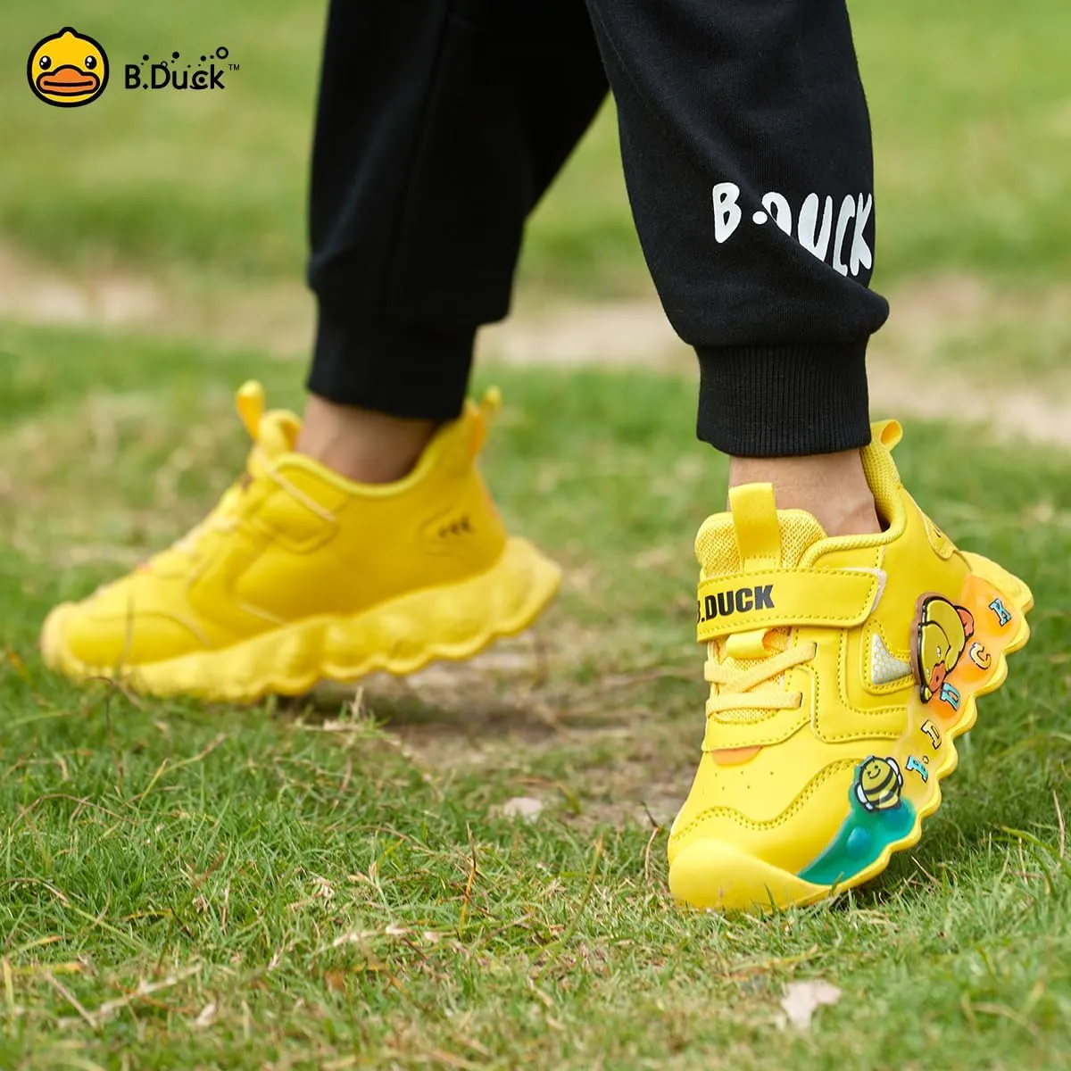 B.Duck Toddler Shoes for Girl and Boy [Toddler 4-Toddler 12] Kids Shoes Toddler Sneakers Girls Shoes Toddler Running Shoes Toddler Sneakers for Toddler/Little Kid Shoes