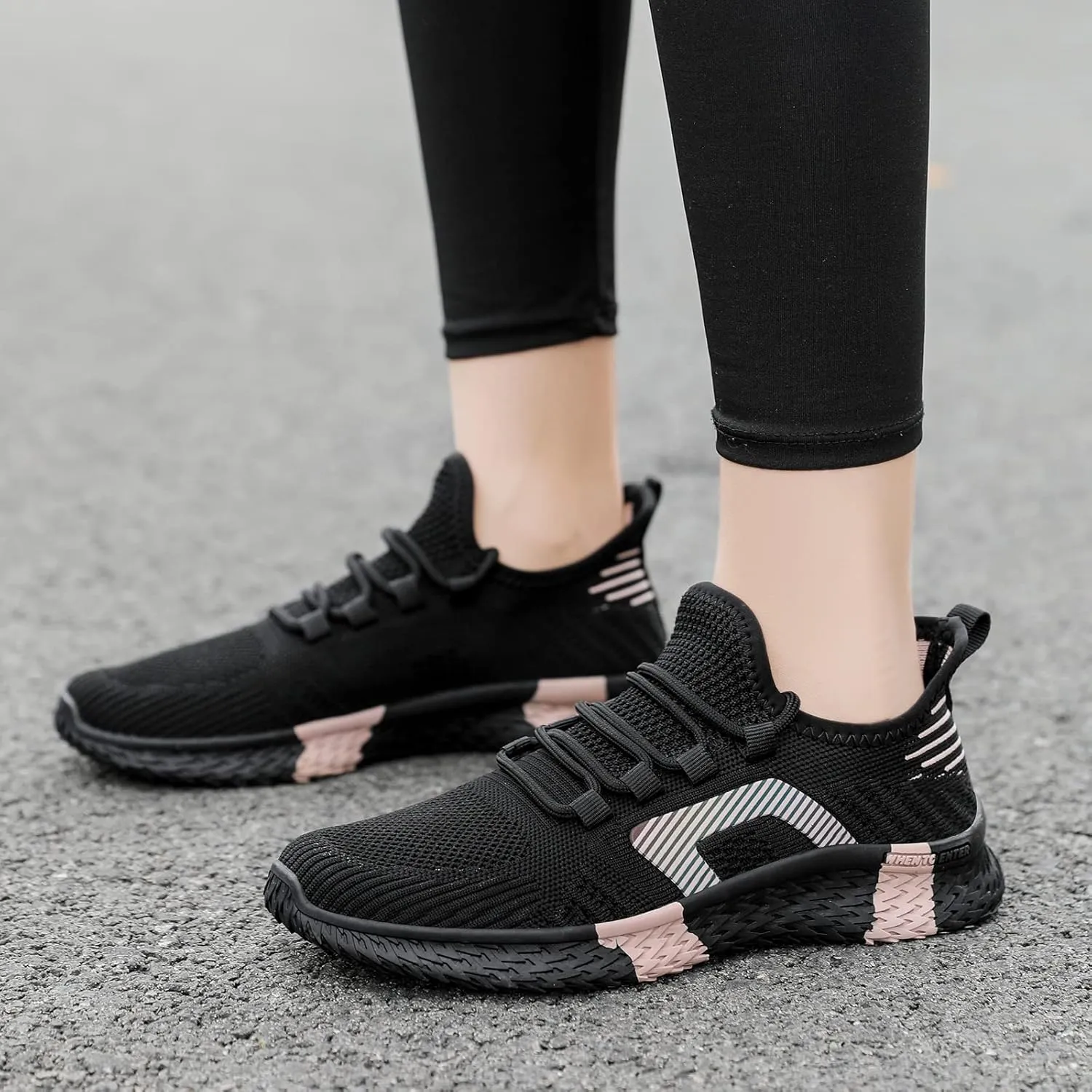 Beita Womens Running Shoes Non Slip Walking Sneakers Breathable Sports Shoes for Gym Travel Work