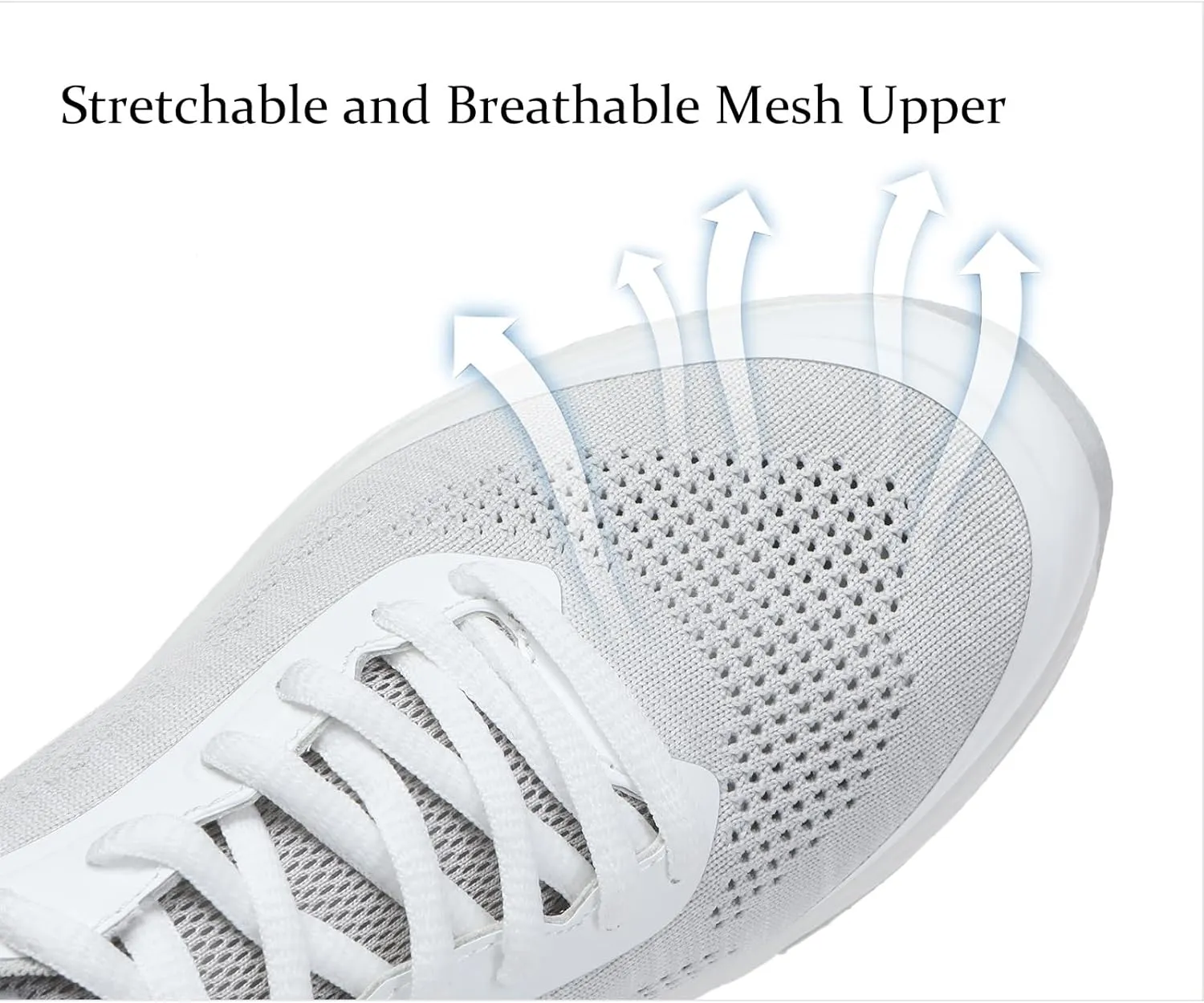 Bernal Women's Fashion Sneakers, Comfortable Mesh Breathable Lightweight Shoes, Walking, Lace-Up, Yoga, Gym, Workout, Casual, Work, Sport, Tennis Shoes