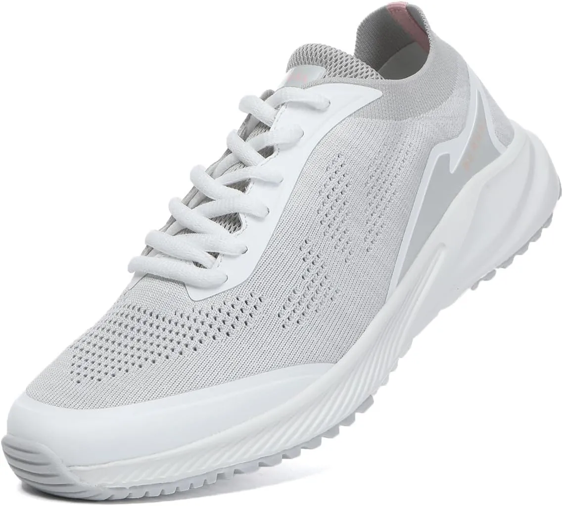 Bernal Women's Fashion Sneakers, Comfortable Mesh Breathable Lightweight Shoes, Walking, Lace-Up, Yoga, Gym, Workout, Casual, Work, Sport, Tennis Shoes