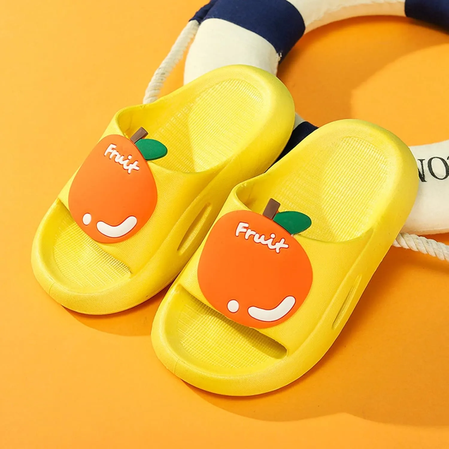 Big Shoe Slipper Home Slippers For Children Kids Fruit Children Slippers Cartoon Soft Snow Leopard Slippers for Girls