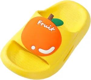 Big Shoe Slipper Home Slippers For Children Kids Fruit Children Slippers Cartoon Soft Snow Leopard Slippers for Girls