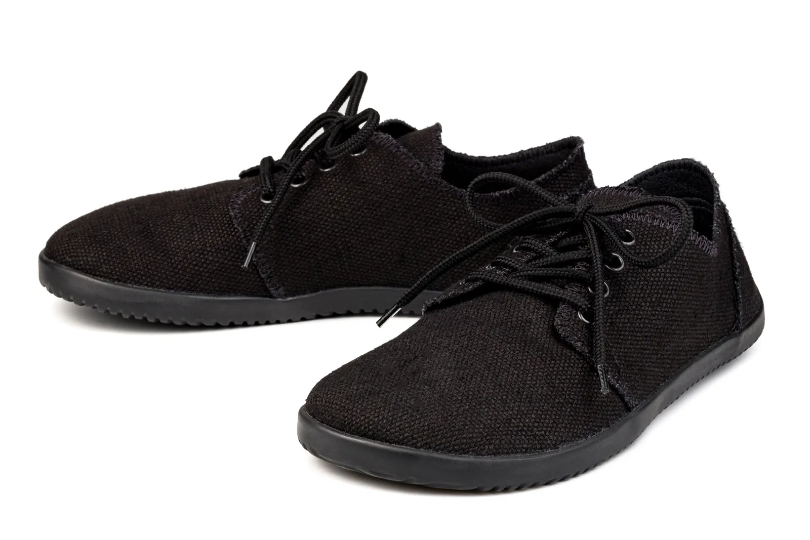 Bindu Barefoot Women’s Casual Hemp Shoes – Black