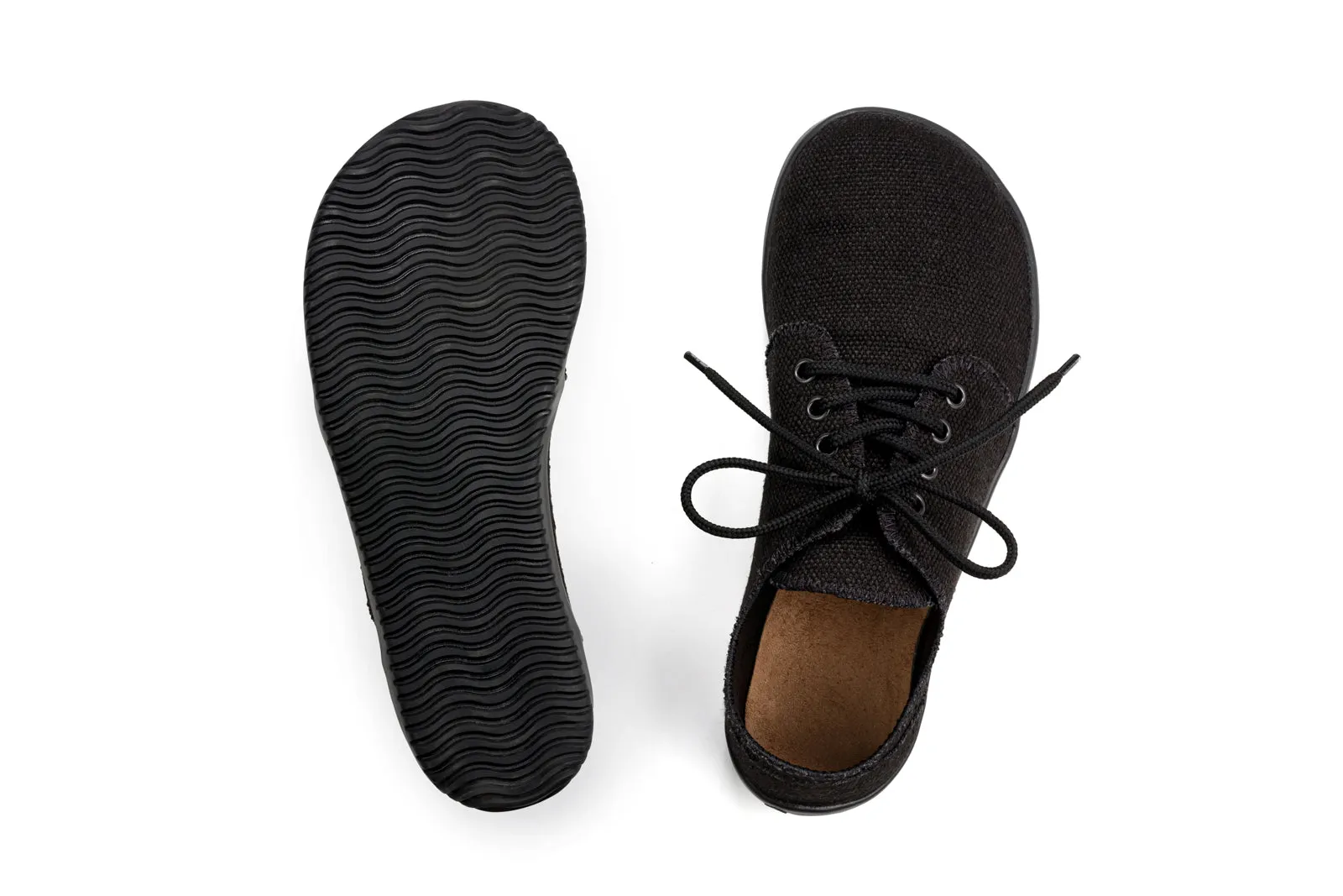 Bindu Barefoot Women’s Casual Hemp Shoes – Black